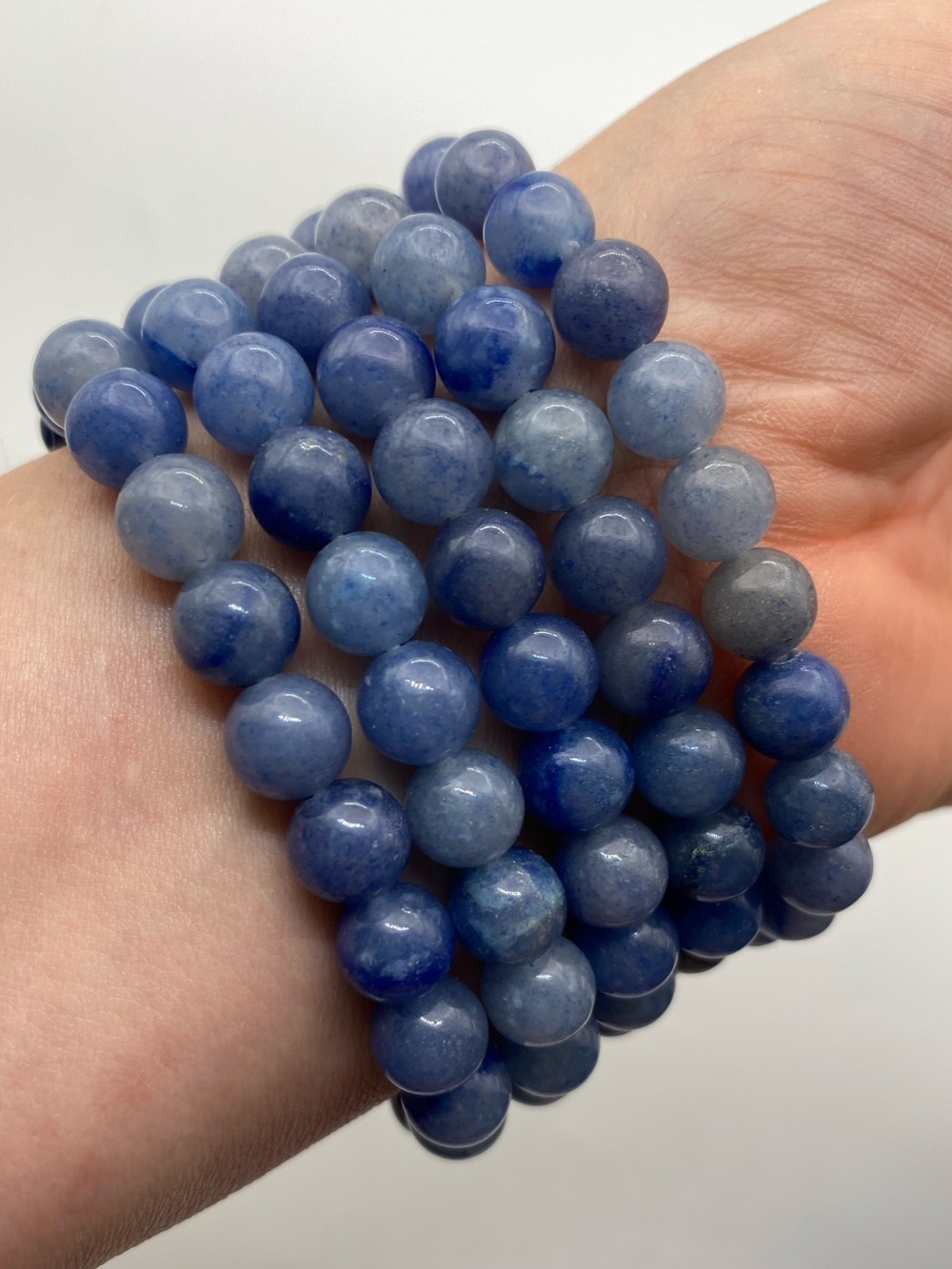 💙✨ 8mm Blue Aventurine Crystal Bracelets ✨💙